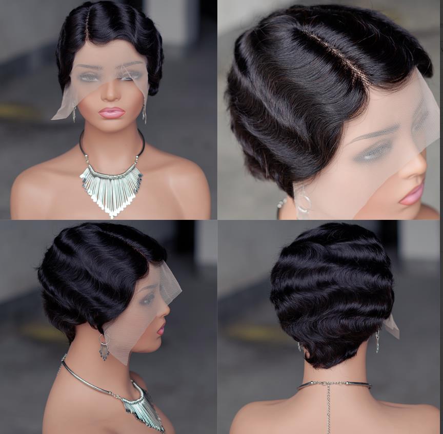 short   Human hair 